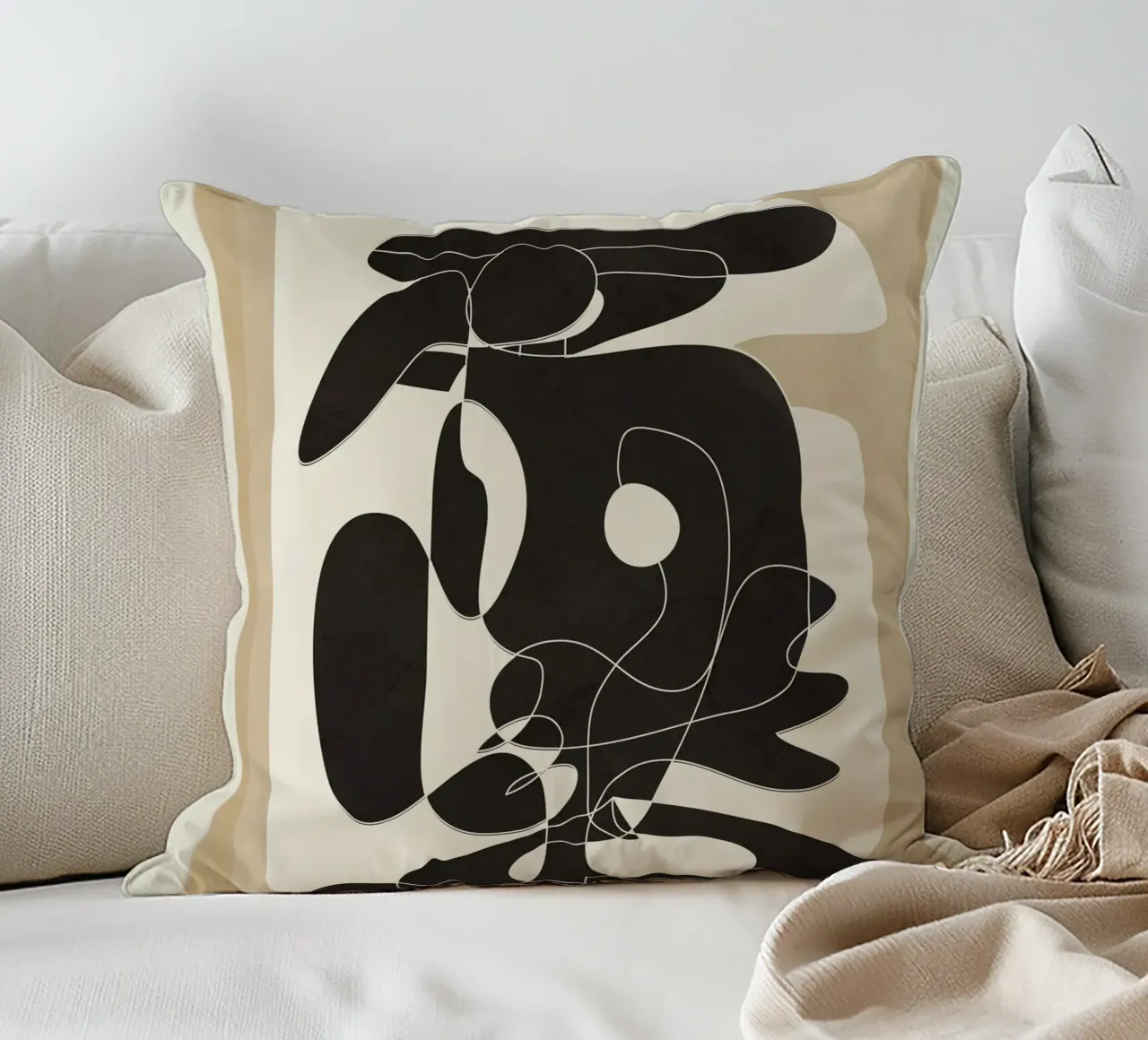 Shape Movement Geometry 01 coussin de cityart