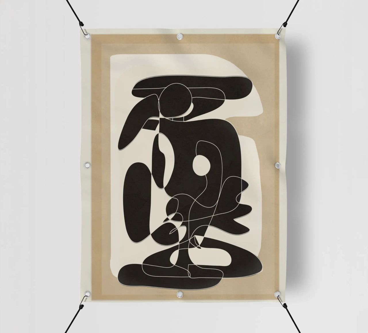 Shape Movement Geometry 01 telo in pvc da cityart