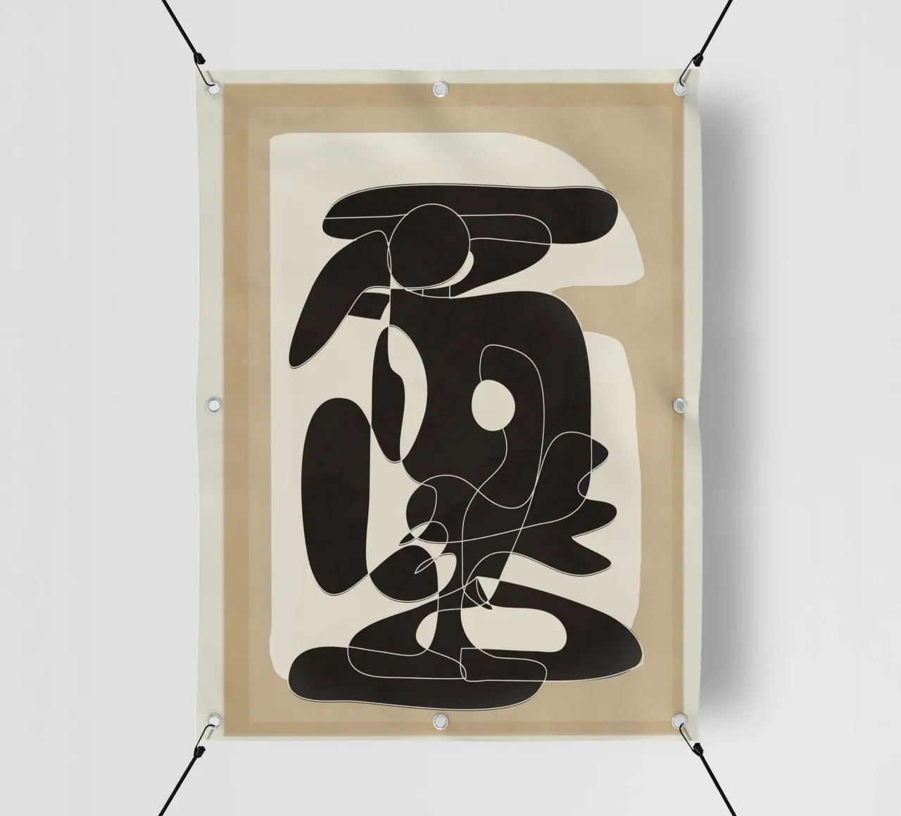 Shape Movement Geometry 01 telo in pvc da cityart