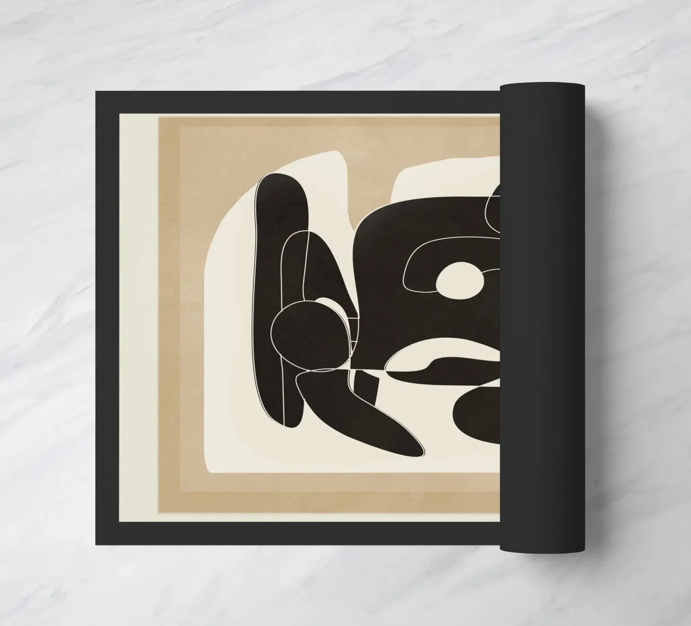 Shape Movement Geometry 01 deurmat van cityart