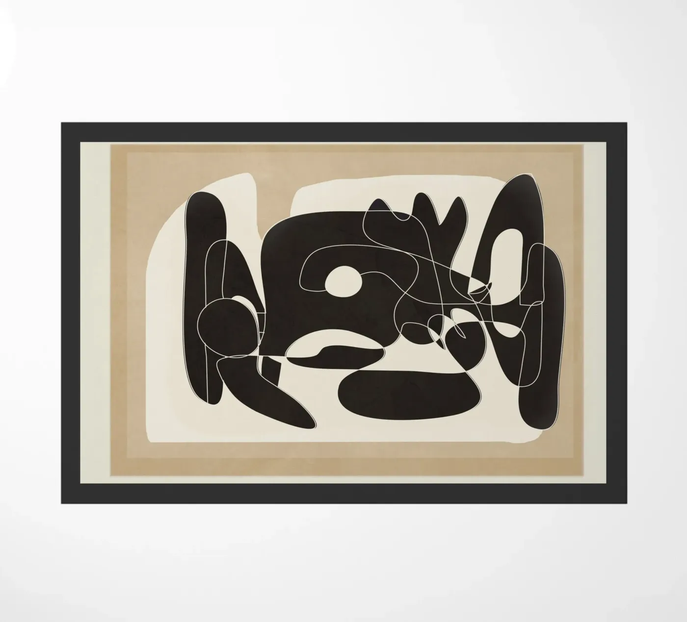 Shape Movement Geometry 01 deurmat van cityart