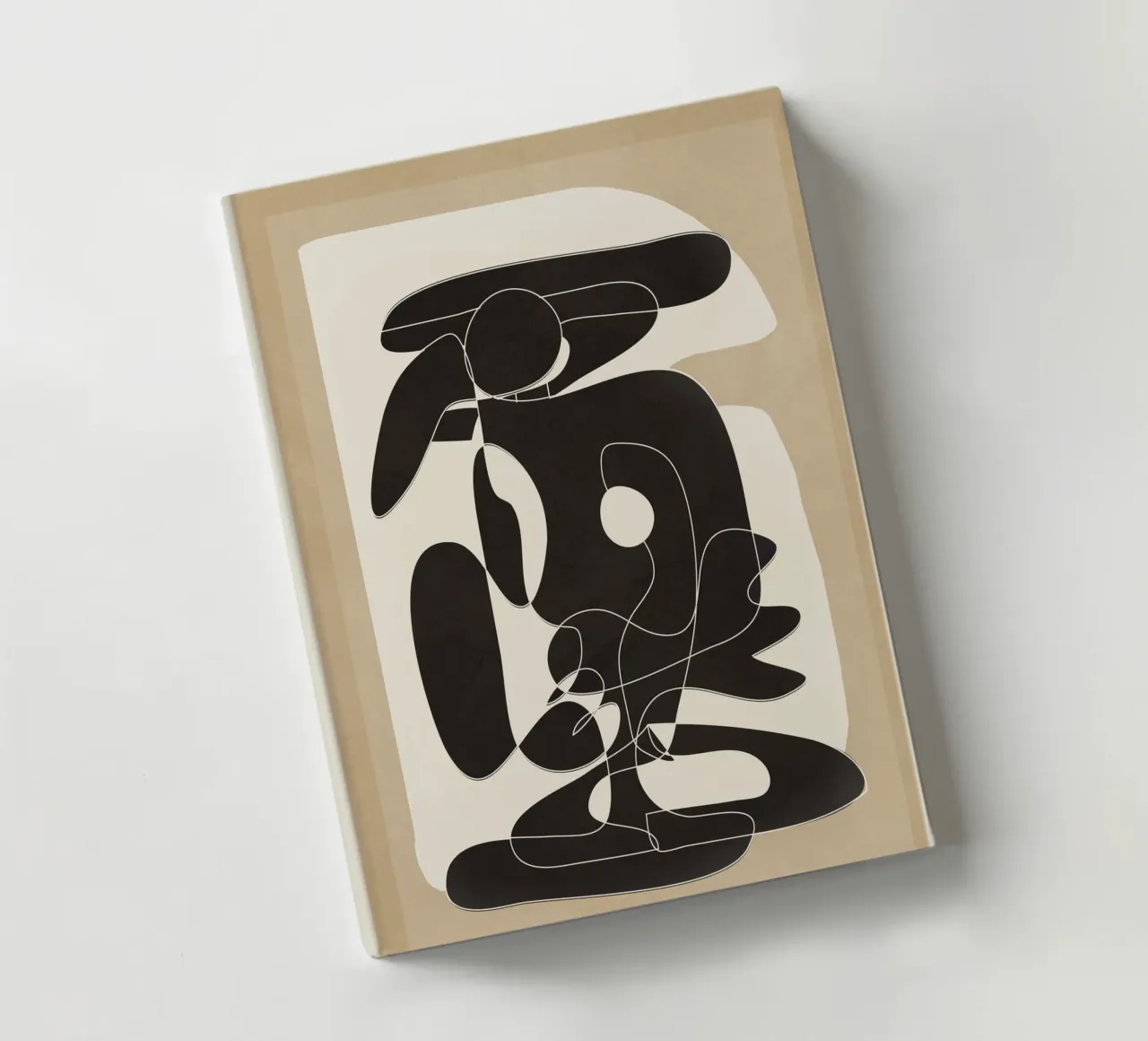 Shape Movement Geometry 01 notebook by cityart