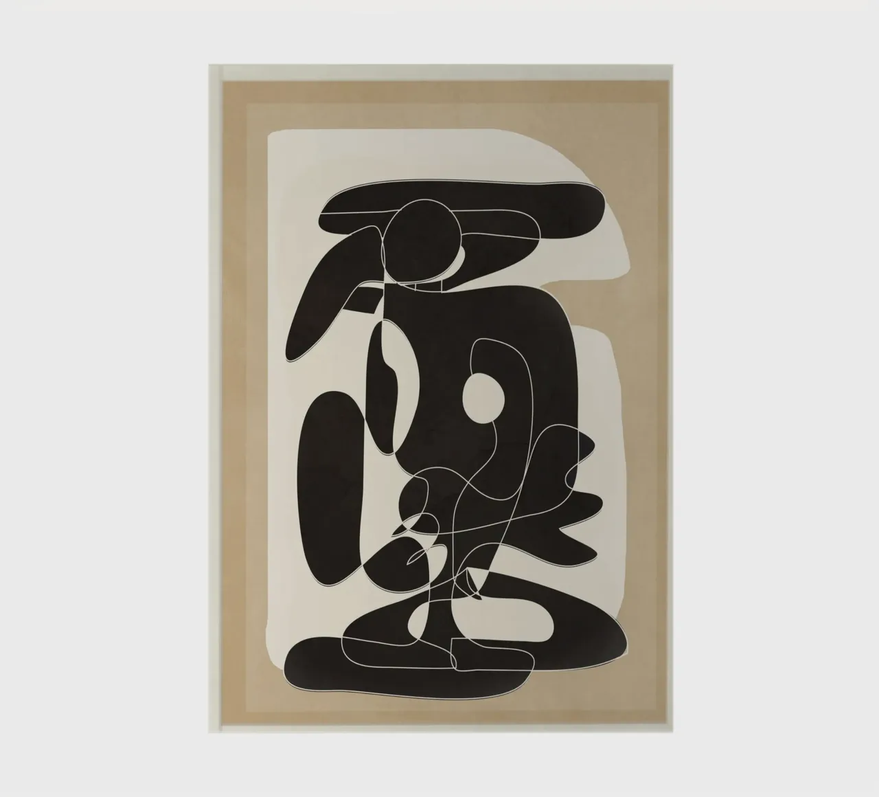 Shape Movement Geometry 01 notebook by cityart