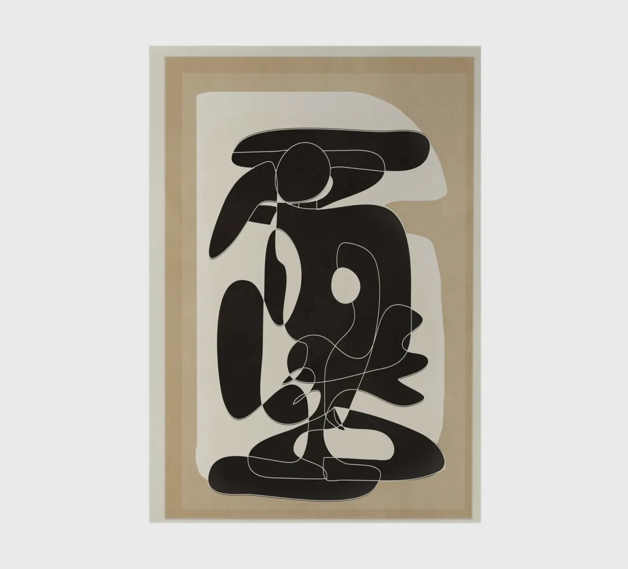 Shape Movement Geometry 01 notebook by cityart