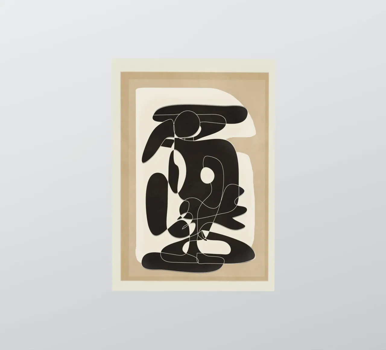 Shape Movement Geometry 01 adesivo da cityart