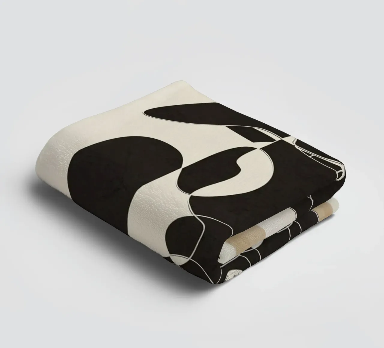 Shape Movement Geometry 01 towel by cityart