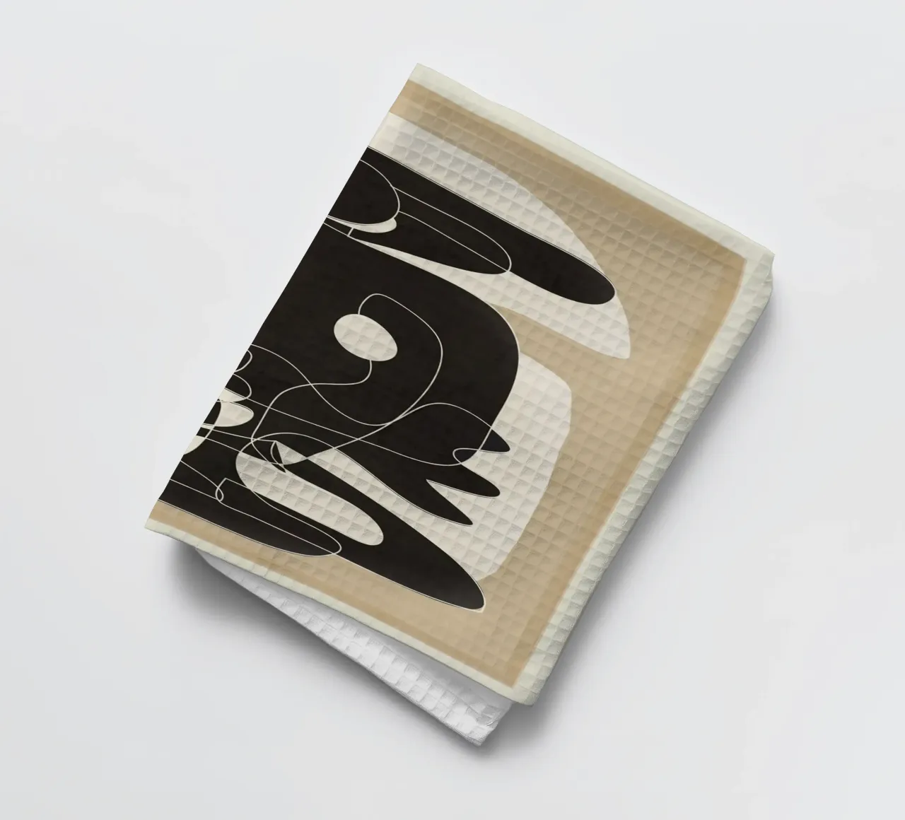 Shape Movement Geometry 01 Geschirrtuch von cityart