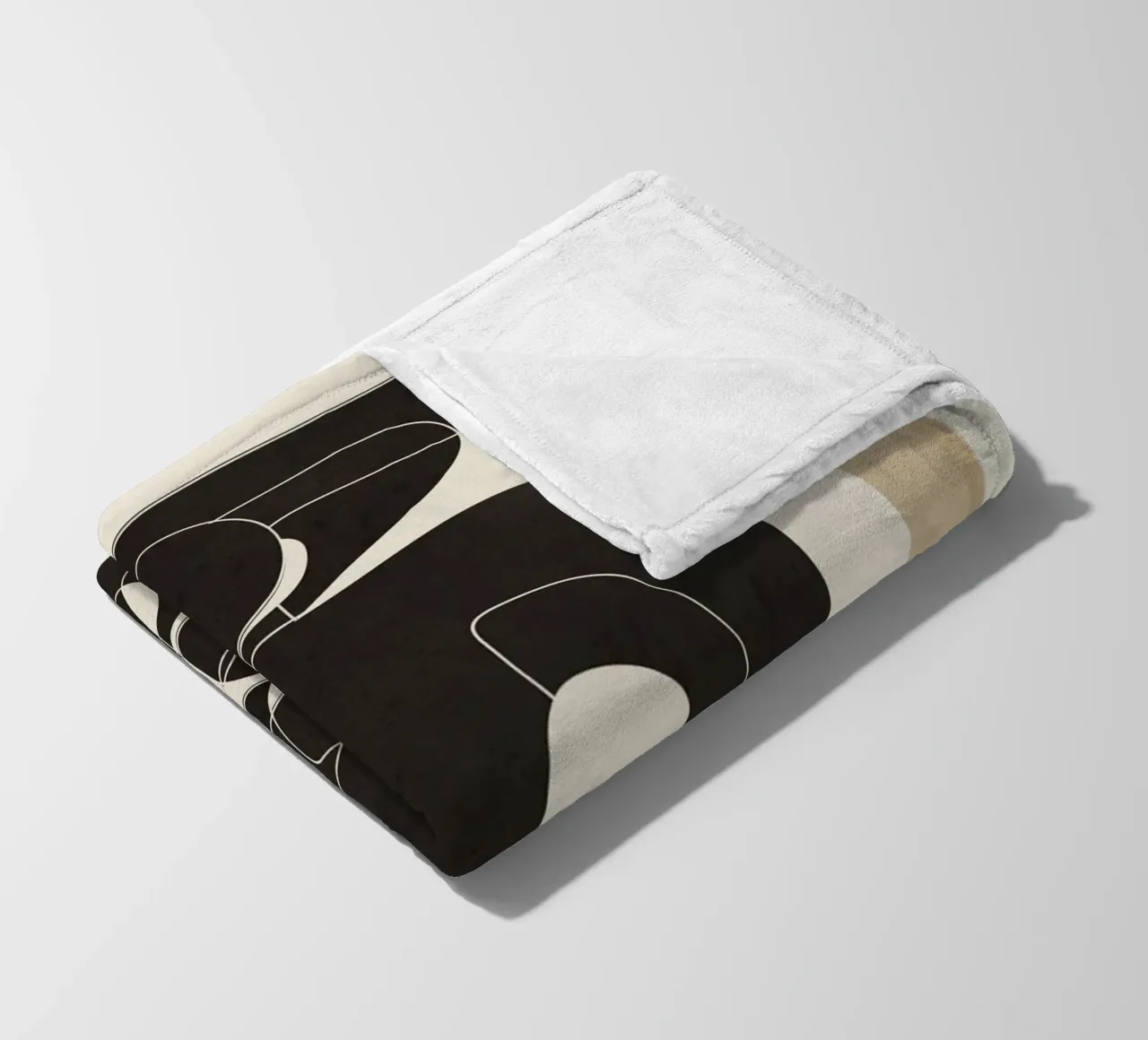 Shape Movement Geometry 01 coperta in pile da cityart