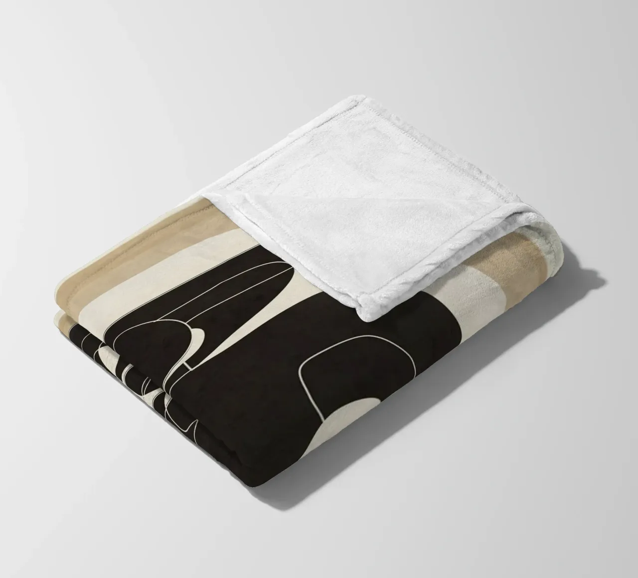 Shape Movement Geometry 01 coperta in pile da cityart