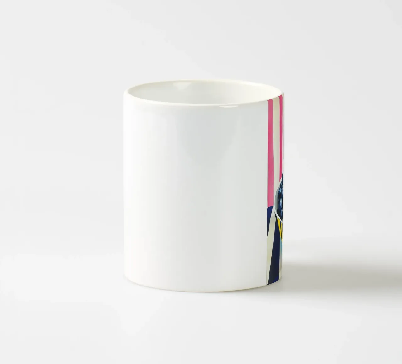 Mirtilli a strisce tazza in ceramica da Carinaprint
