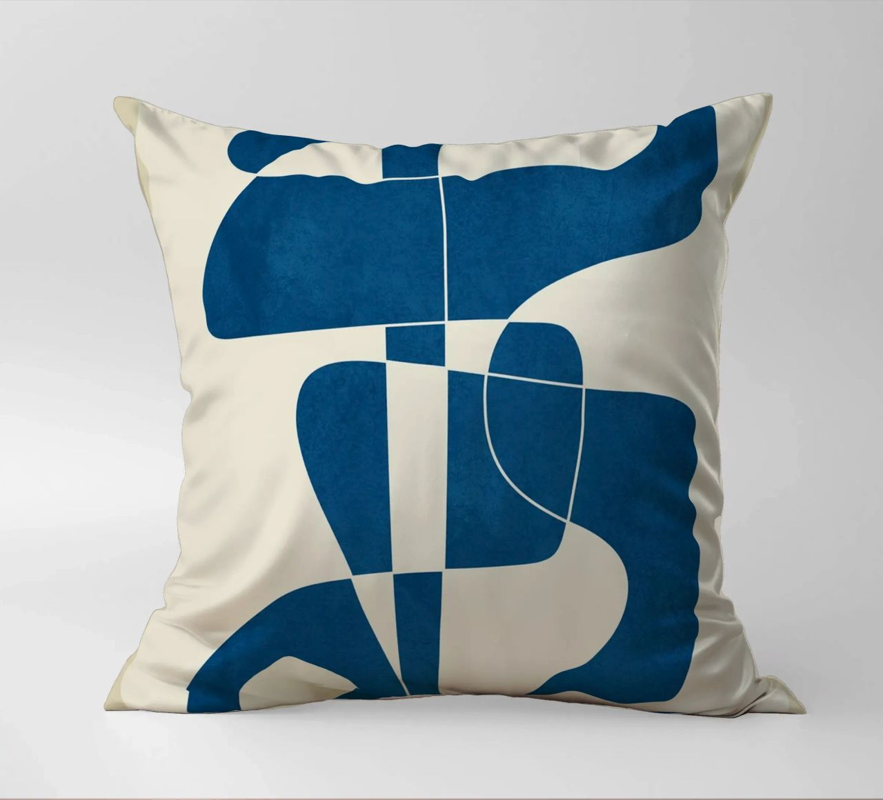 Minimal Abstract Cobalt cuscino da cityart