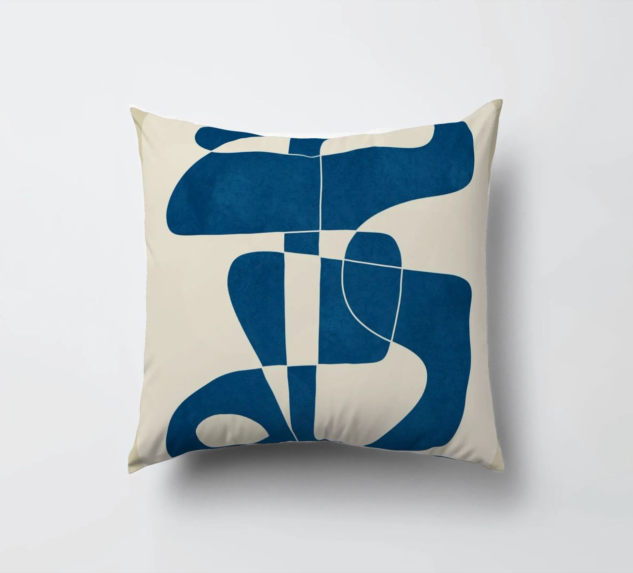 Minimal Abstract Cobalt cuscino da cityart