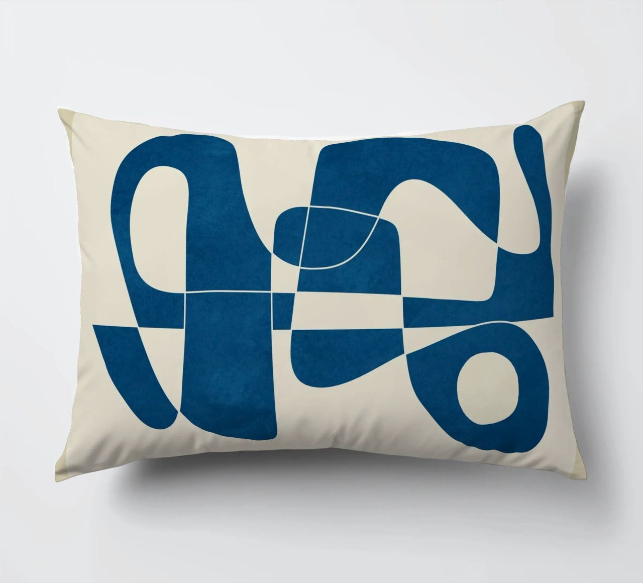 Minimal Abstract Cobalt cuscino da cityart