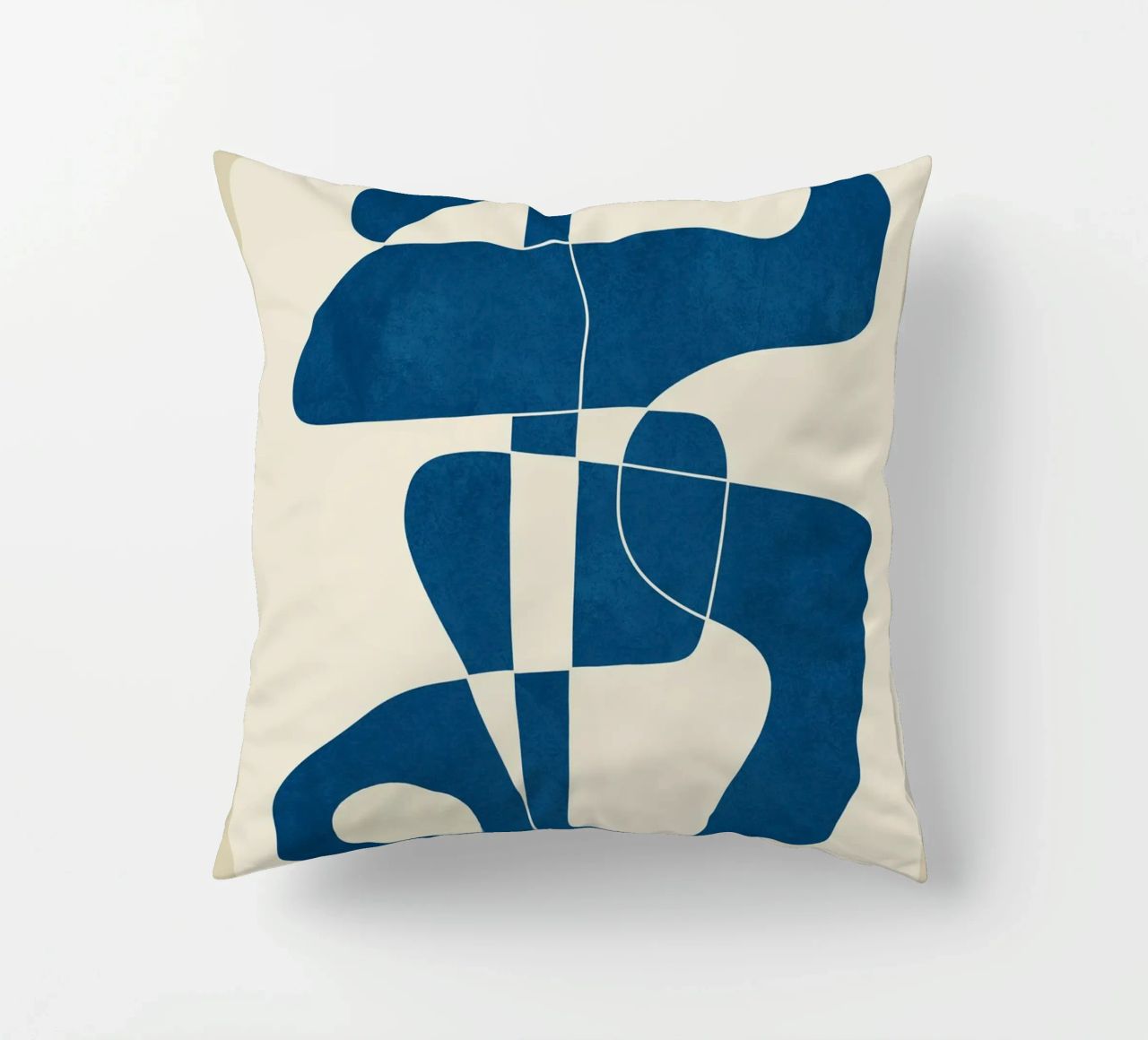 Minimal Abstract Cobalt cuscino da cityart