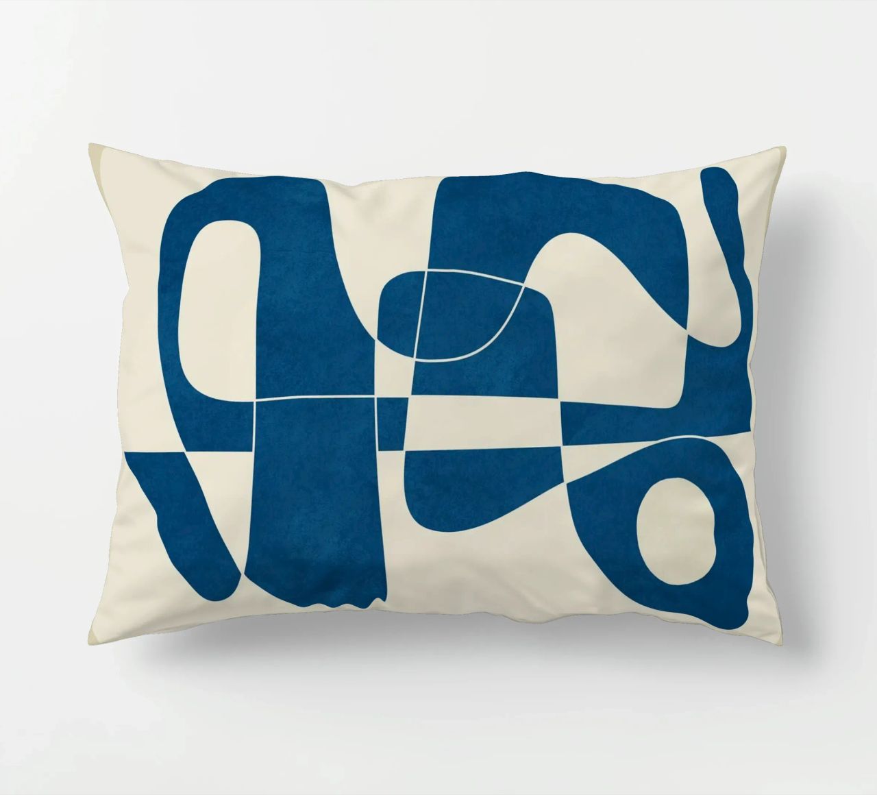 Minimal Abstract Cobalt cuscino da cityart