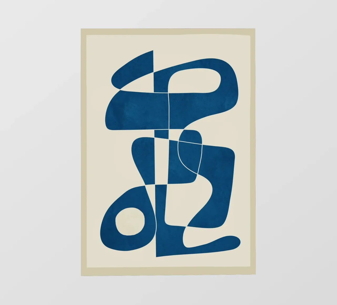 Minimal Abstract Cobalt pvc cover by cityart