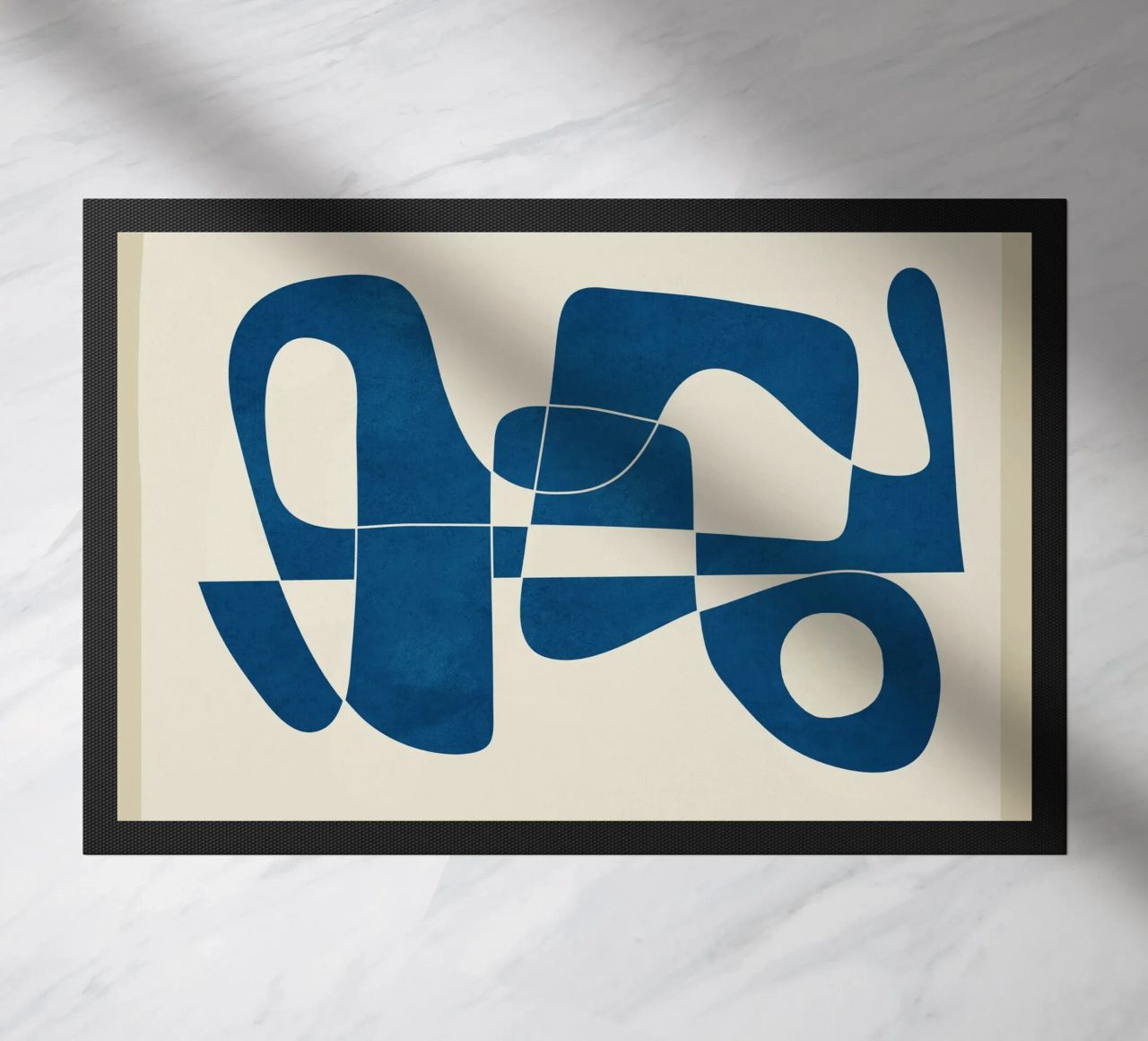 Minimal Abstract Cobalt zerbino da cityart
