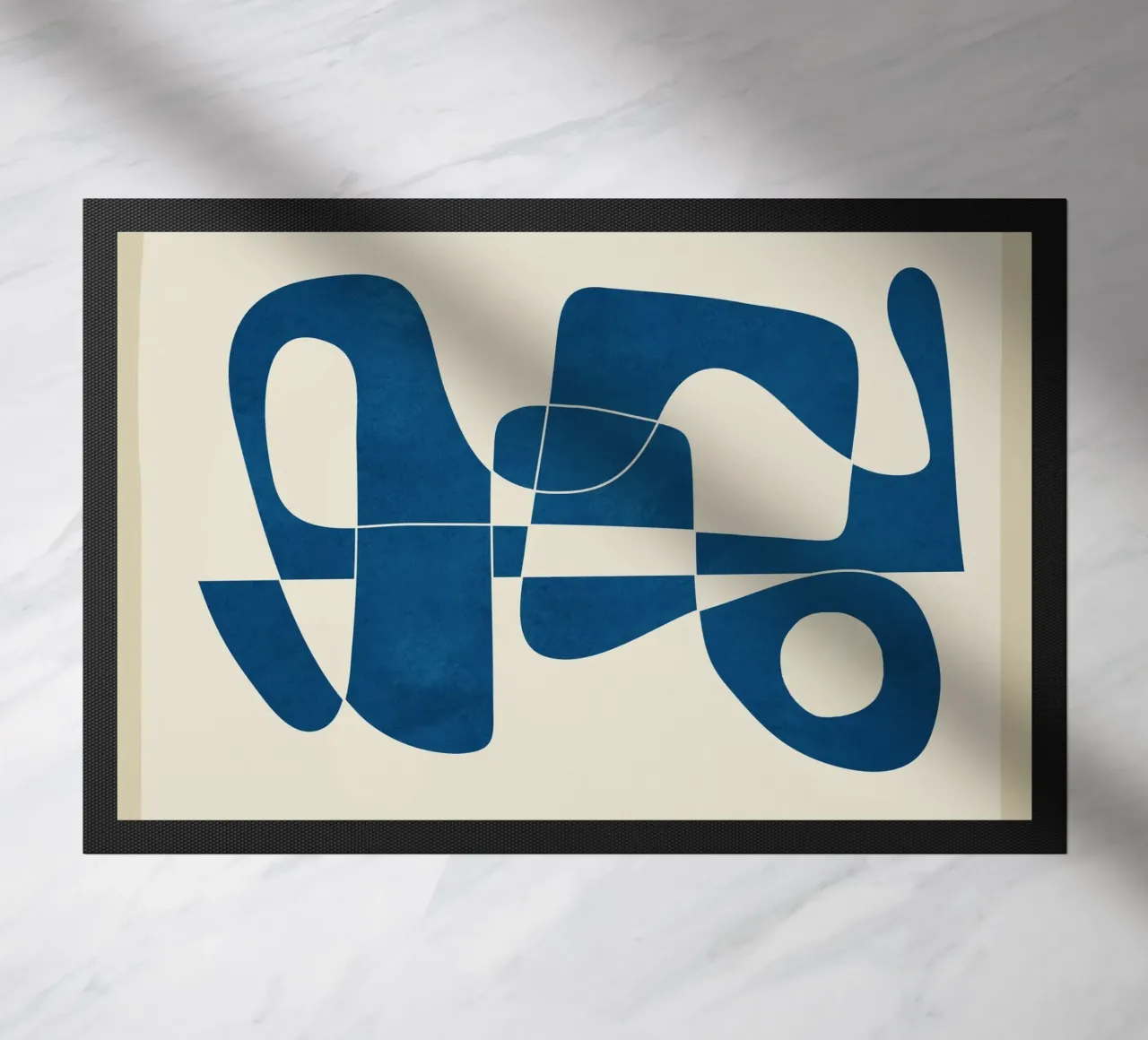 Minimal Abstract Cobalt zerbino da cityart