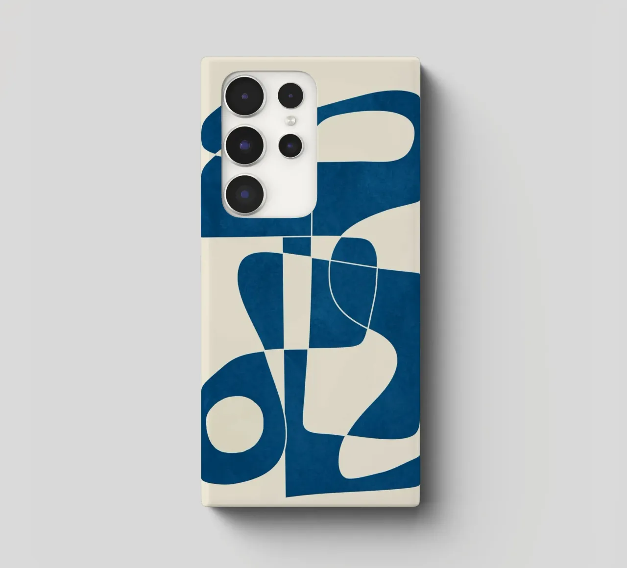 Minimal Abstract Cobalt samsung phone case by cityart