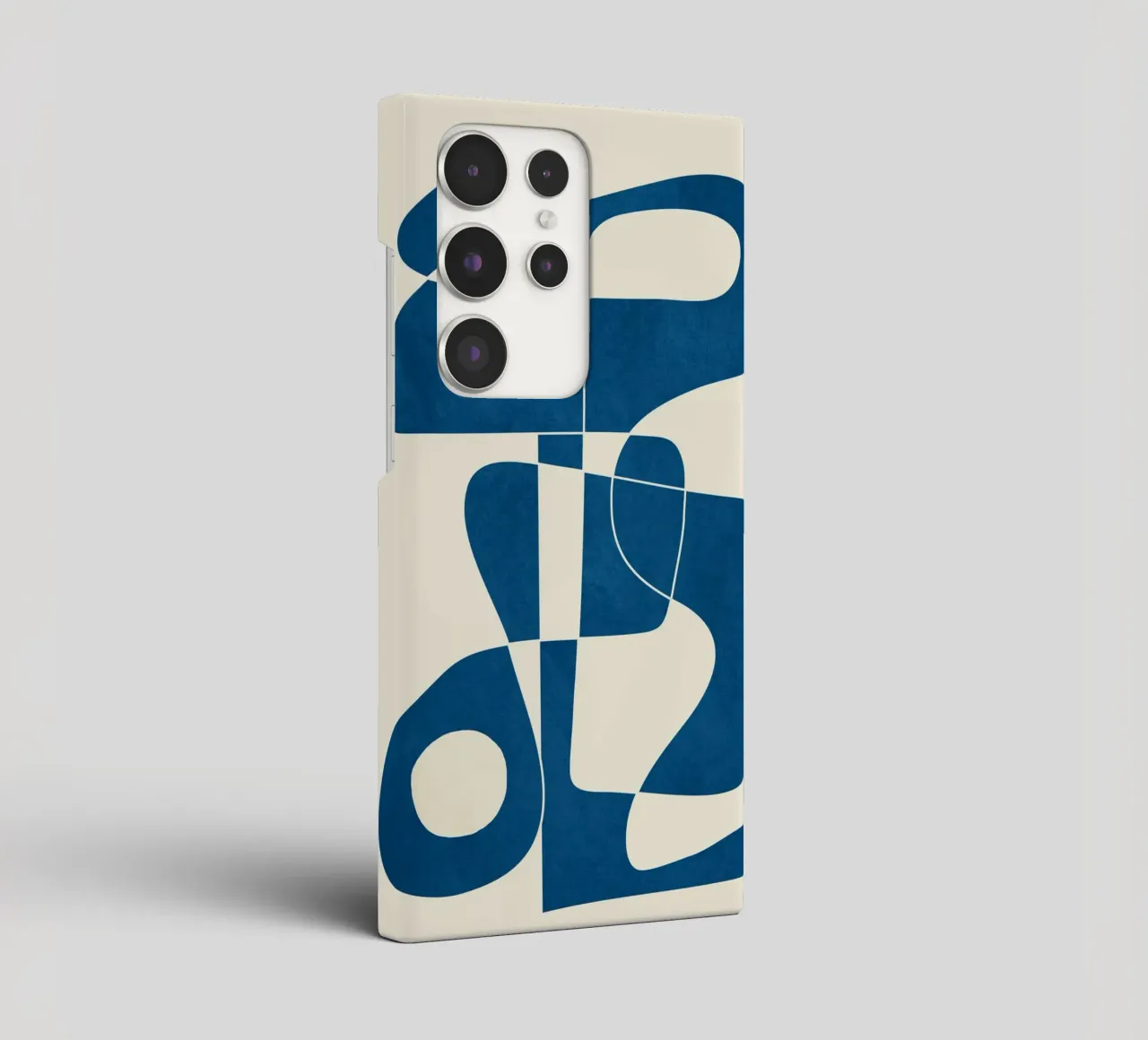 Minimal Abstract Cobalt samsung phone case by cityart