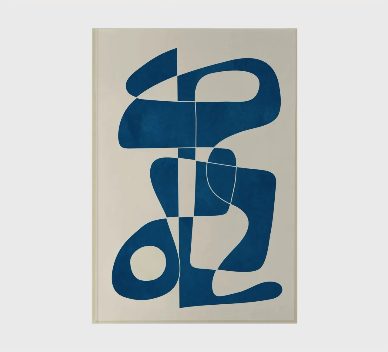 Minimal Abstract Cobalt carnet de notes de cityart