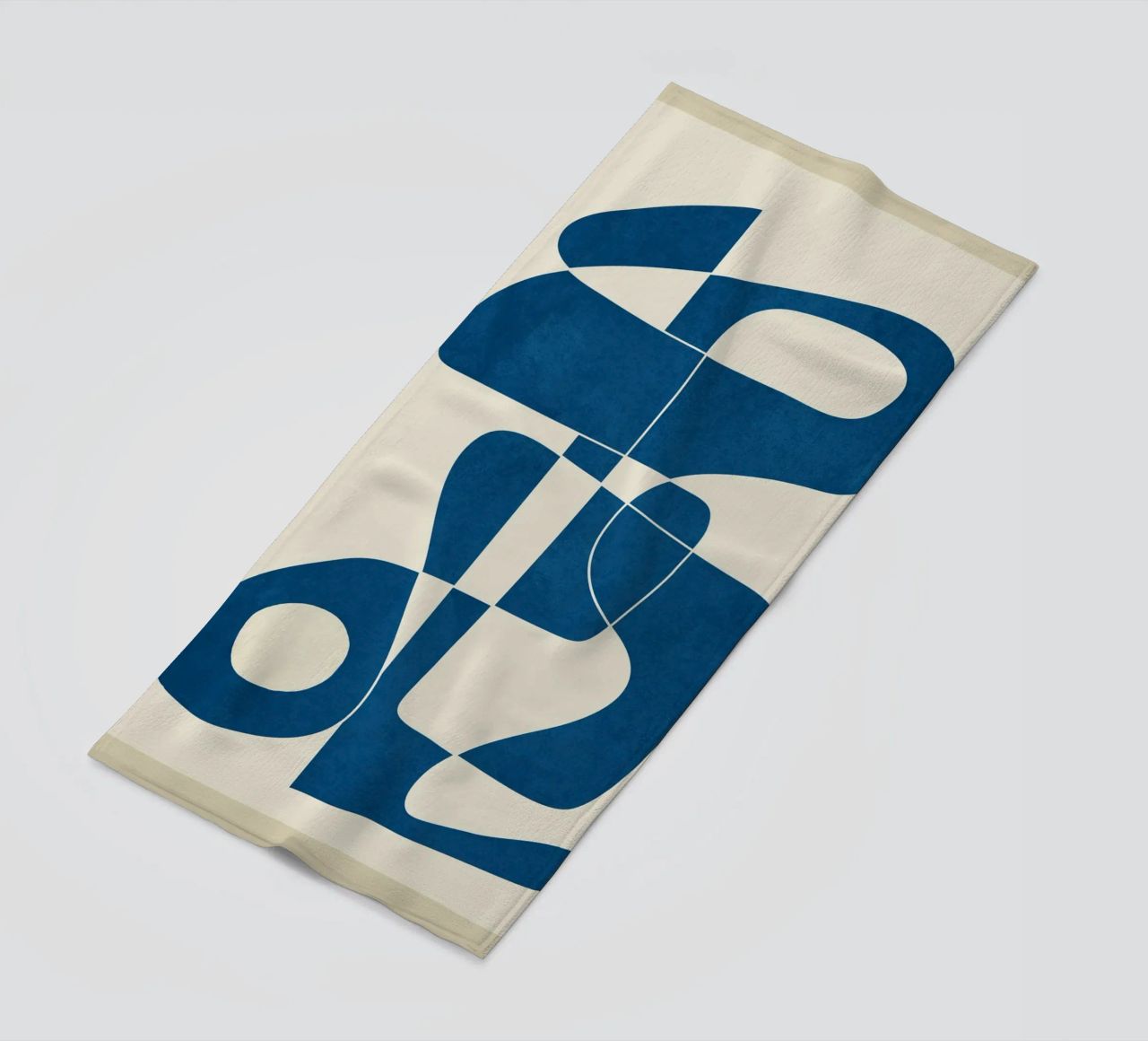 Minimal Abstract Cobalt telo mare da cityart