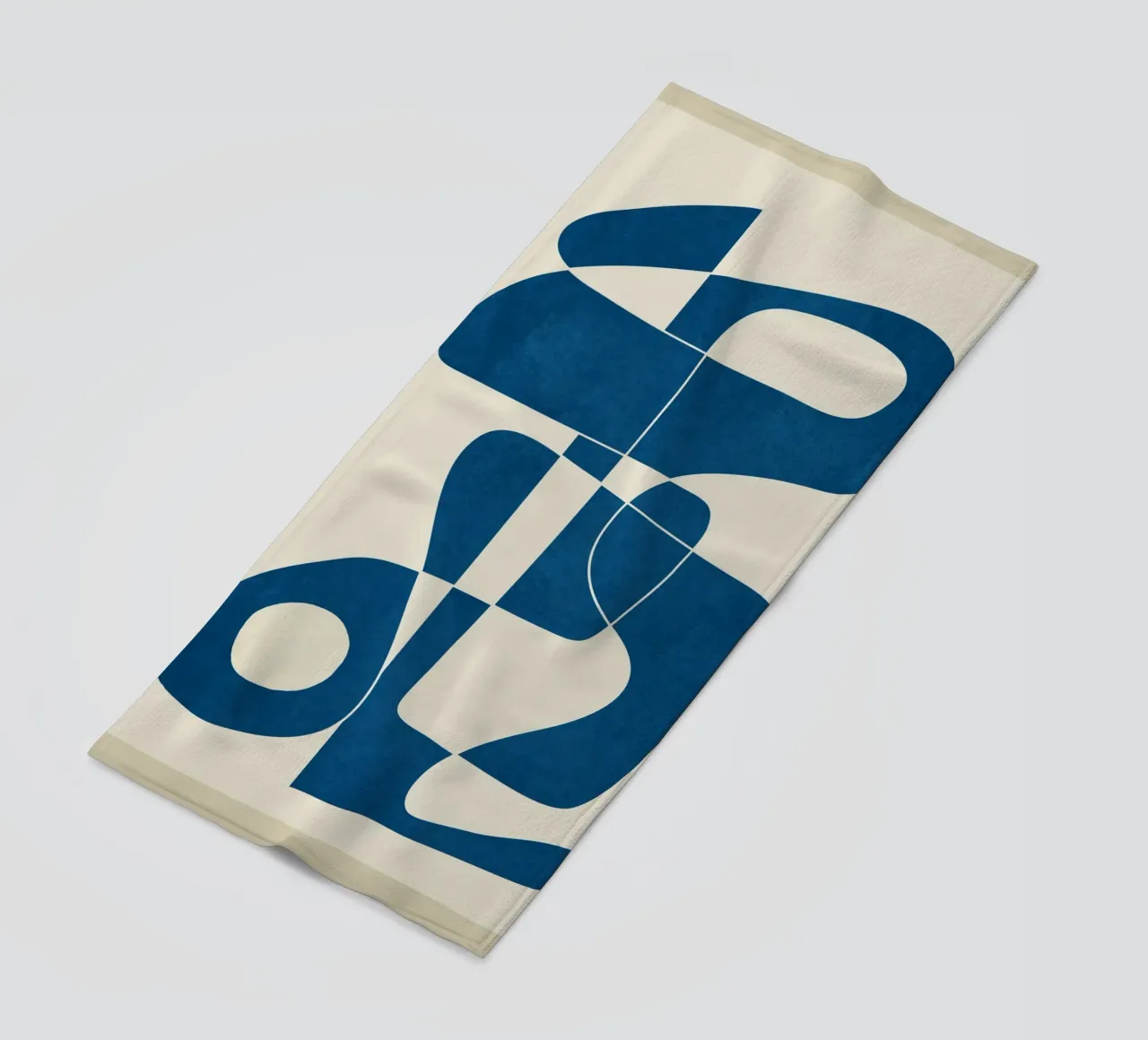 Minimal Abstract Cobalt telo mare da cityart