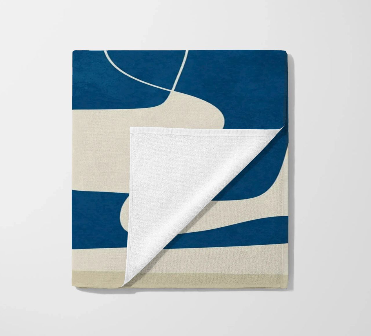 Minimal Abstract Cobalt telo mare da cityart
