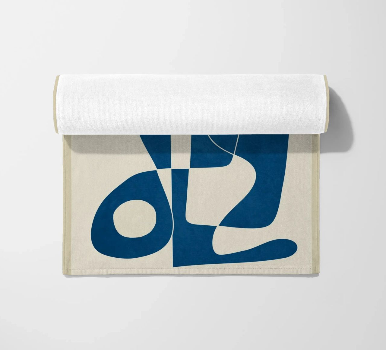 Minimal Abstract Cobalt telo mare da cityart