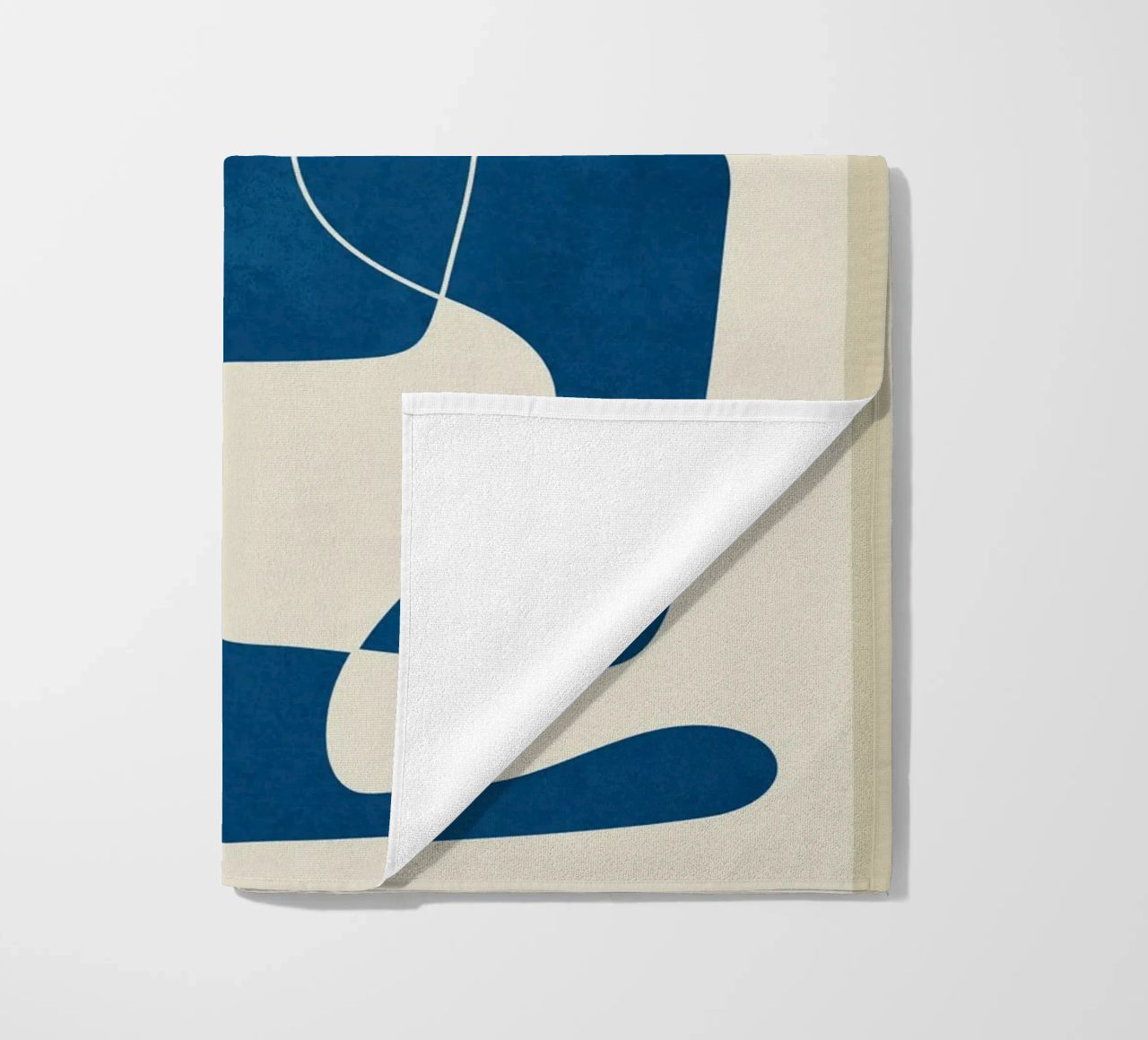 Minimal Abstract Cobalt telo mare da cityart