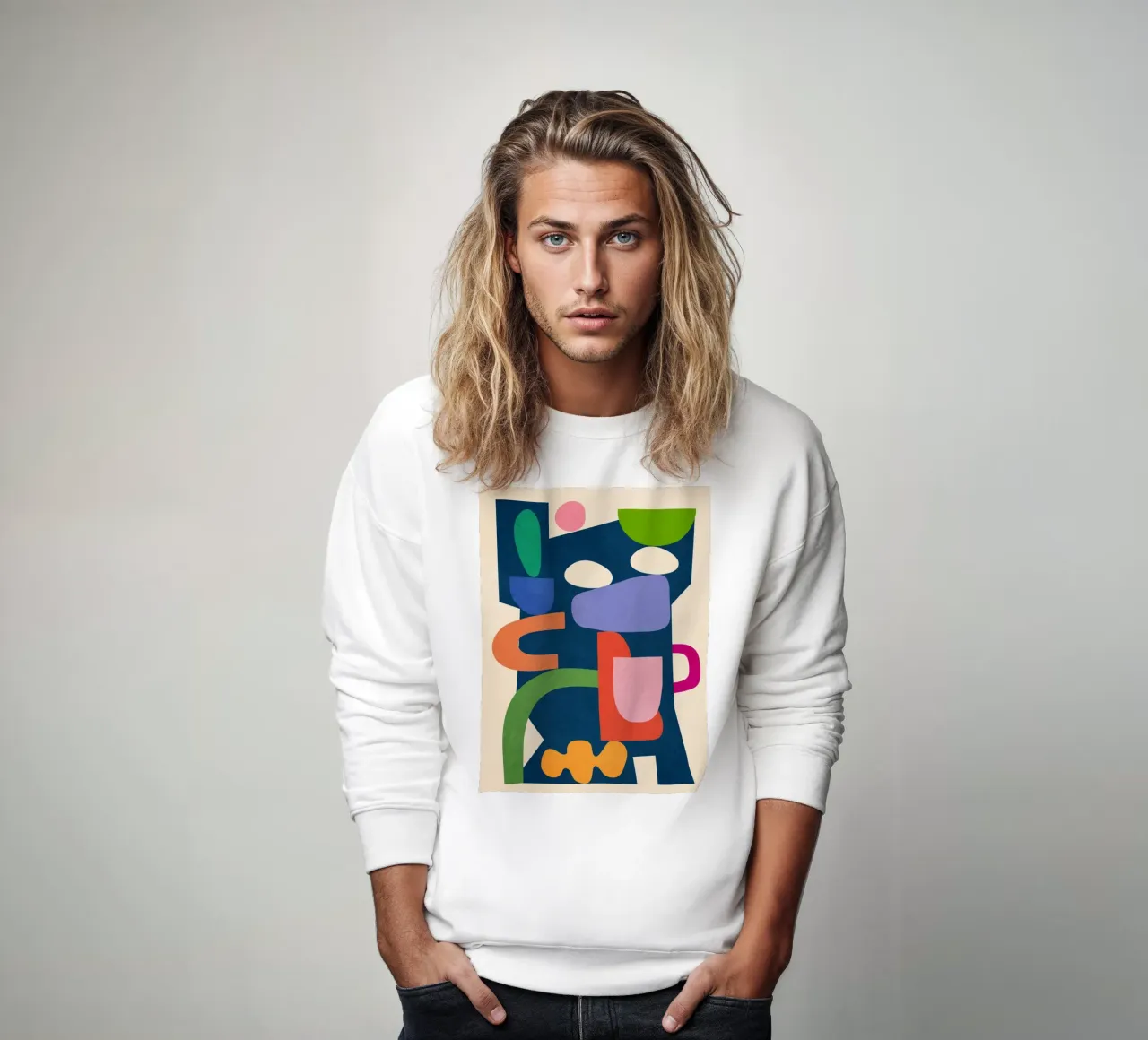 Modern Abstract Art 40 sweatshirt by cityart