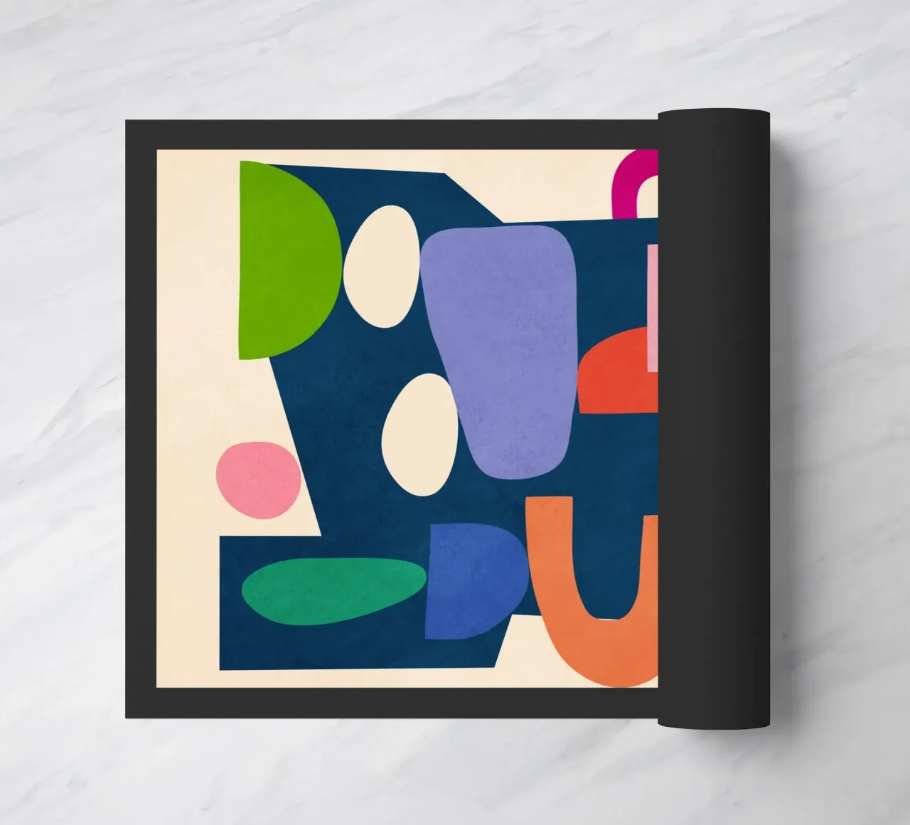 Modern Abstract Art 40 doormat by cityart