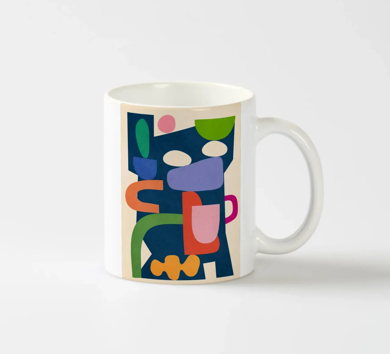 Modern Abstract Art 40 taza de cerámica de cityart