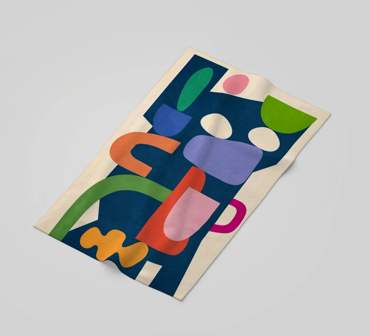 Modern Abstract Art 40 telo mare da cityart