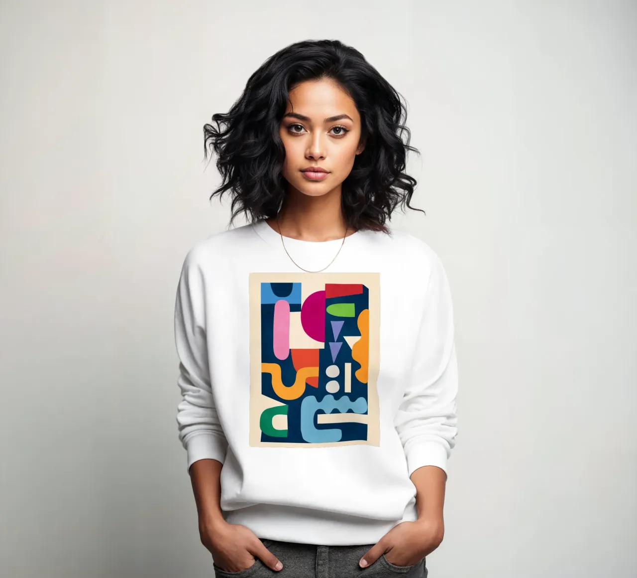 Modern Abstract Art 41 sweatshirt by cityart
