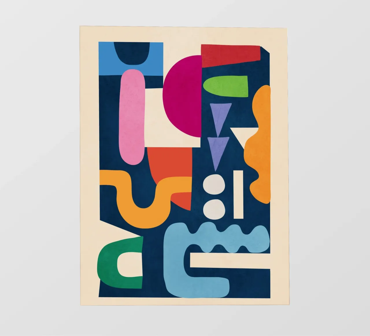 Modern Abstract Art 41 telo in pvc da cityart