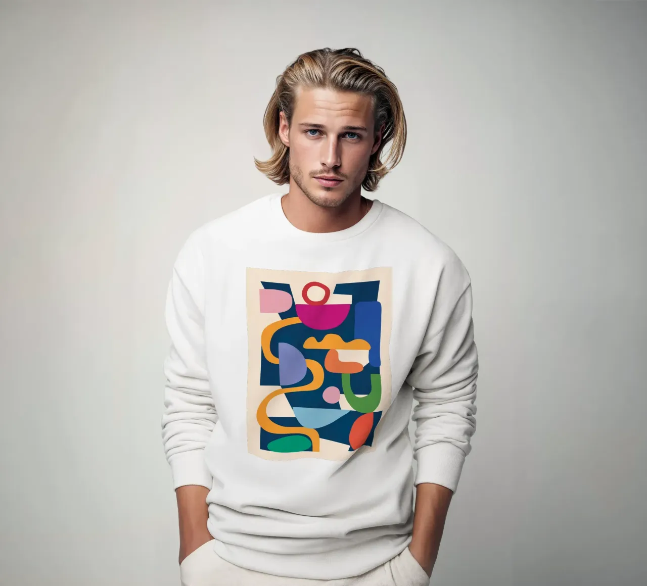 Modern Abstract Art 42 felpa da cityart