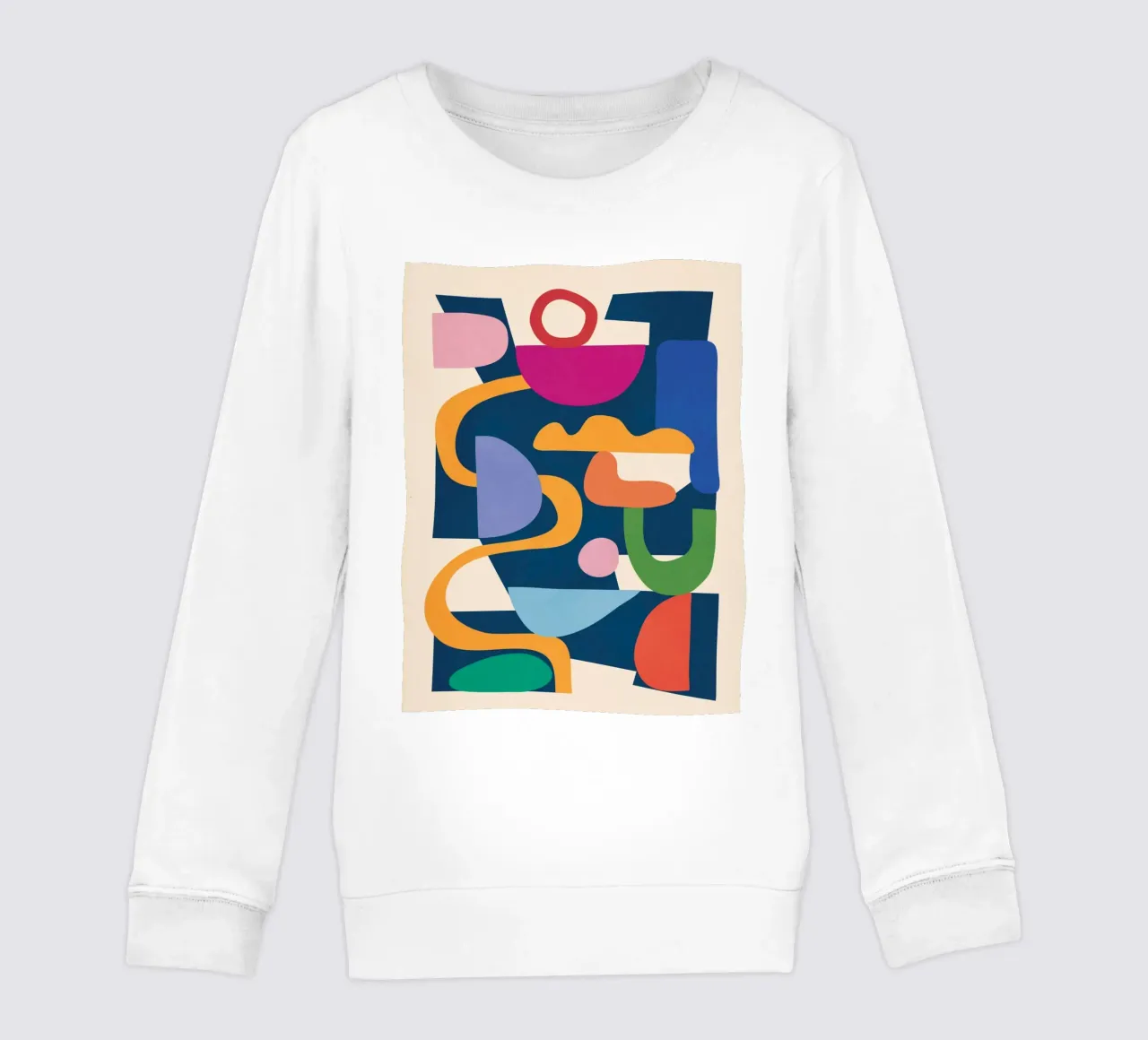 Modern Abstract Art 42 felpa bambino da cityart