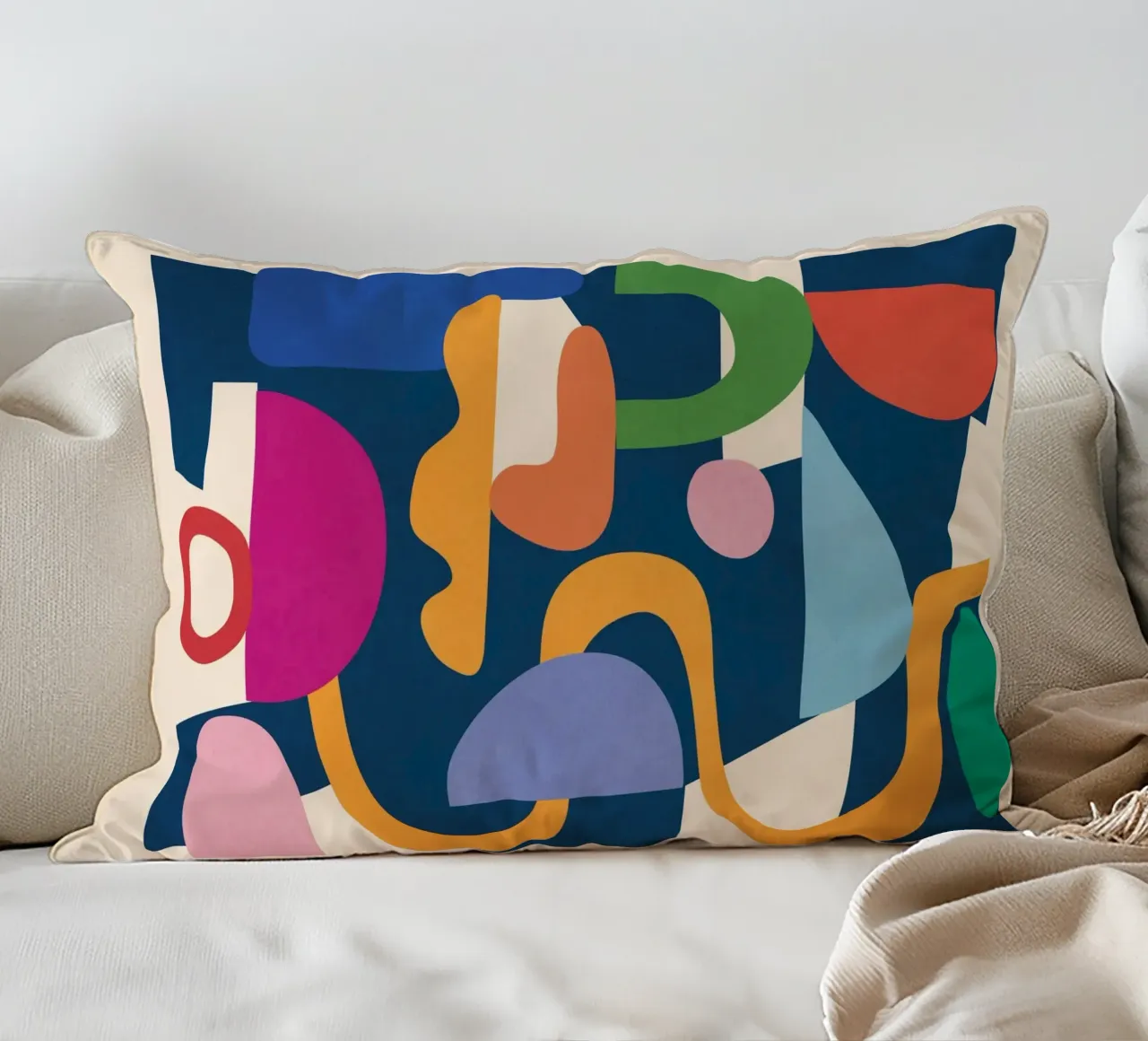 Modern Abstract Art 42 cuscino da cityart