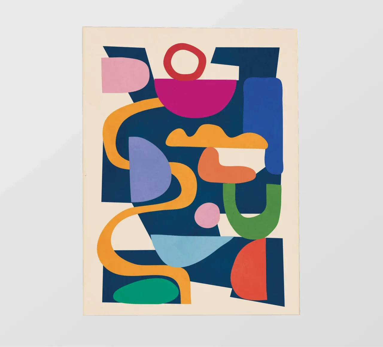 Modern Abstract Art 42 telo in pvc da cityart