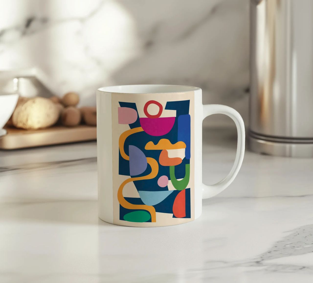 Modern Abstract Art 42 tazza in ceramica da cityart