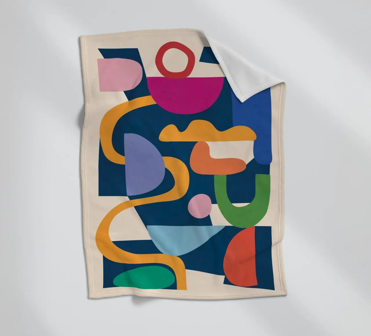 Modern Abstract Art 42 coperta in pile da cityart