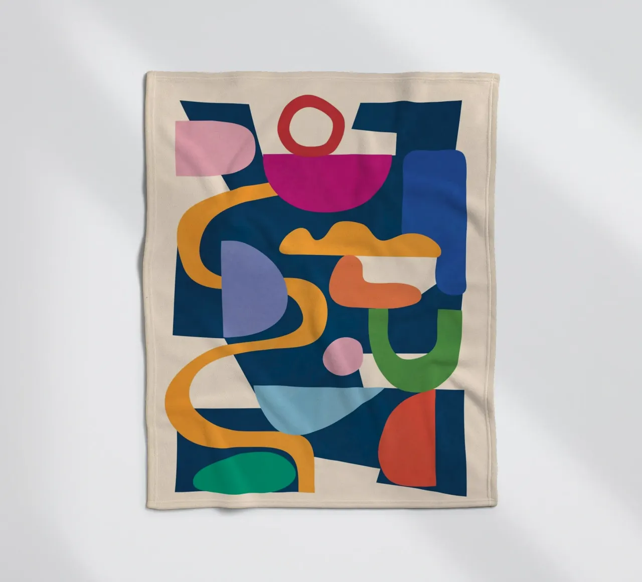 Modern Abstract Art 42 coperta in pile da cityart