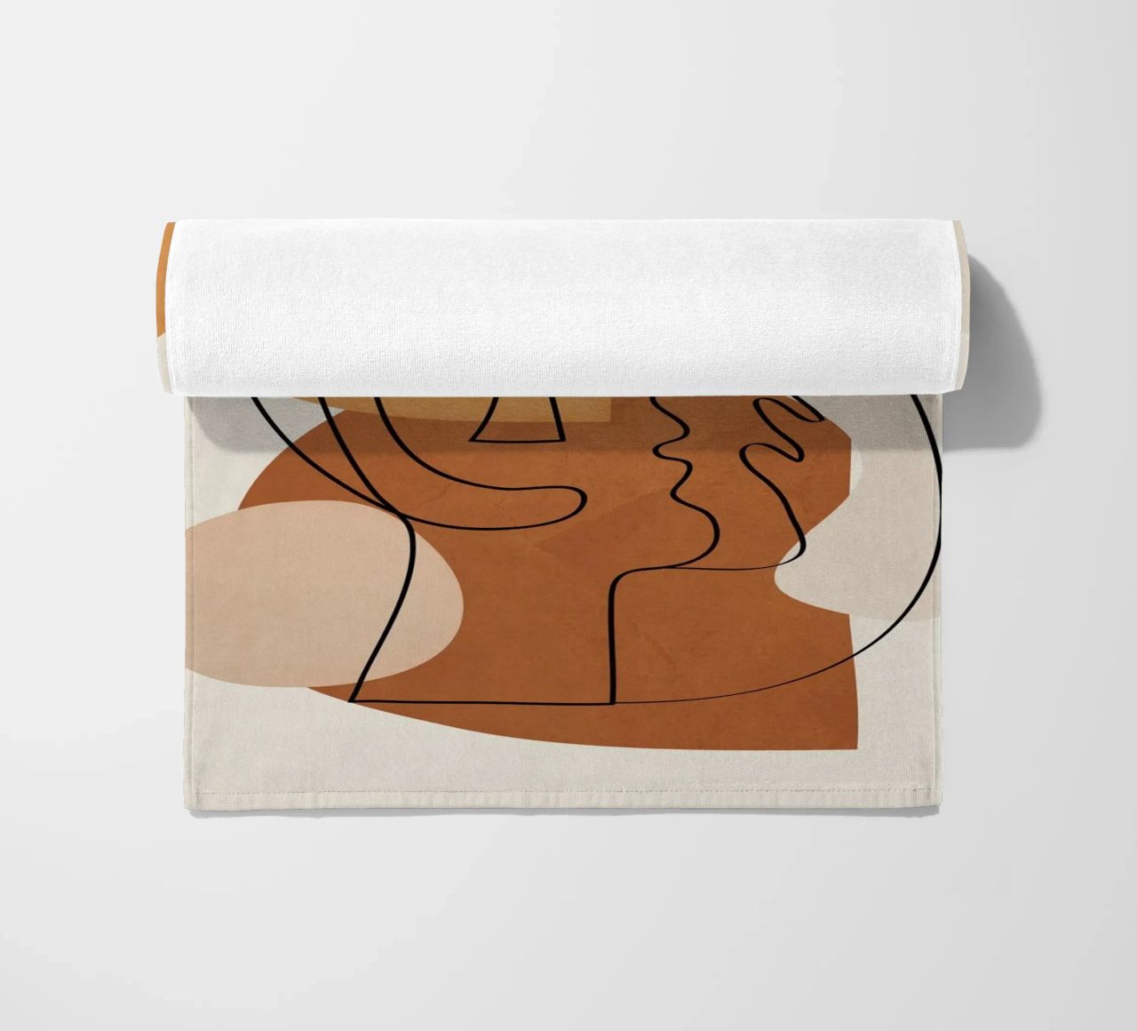 Abstract Clay Faces I telo mare da cityart