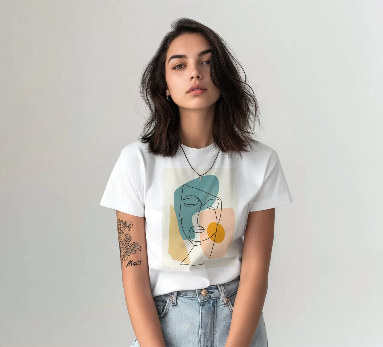Abstract Faces 1 camiseta de cityart