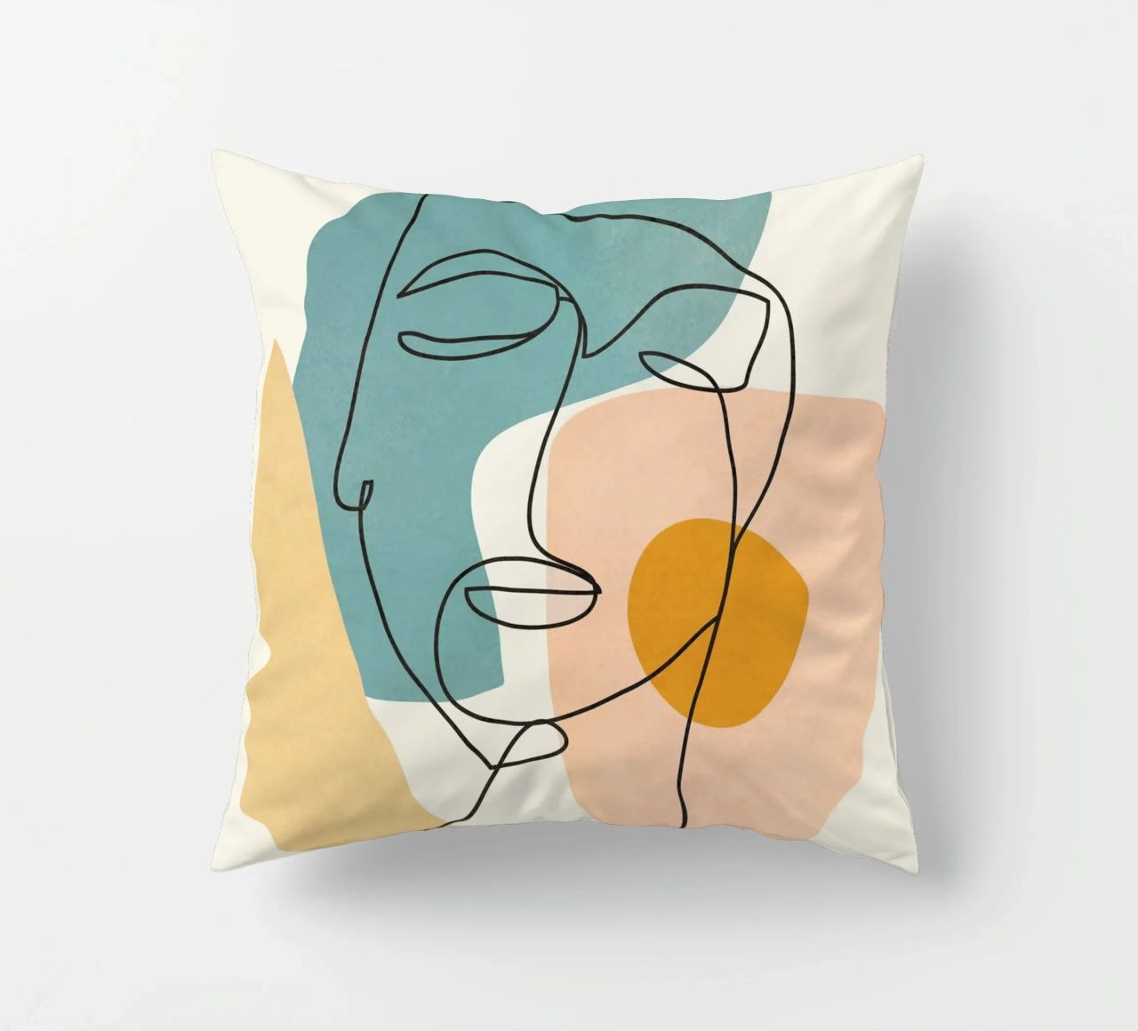 Abstract Faces 1 cuscino da cityart
