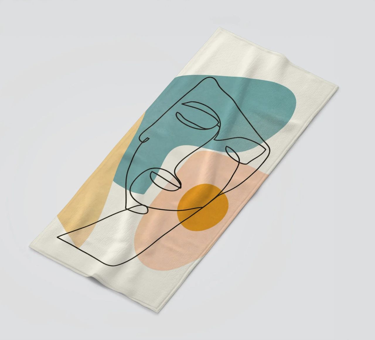 Abstract Faces 1 telo mare da cityart