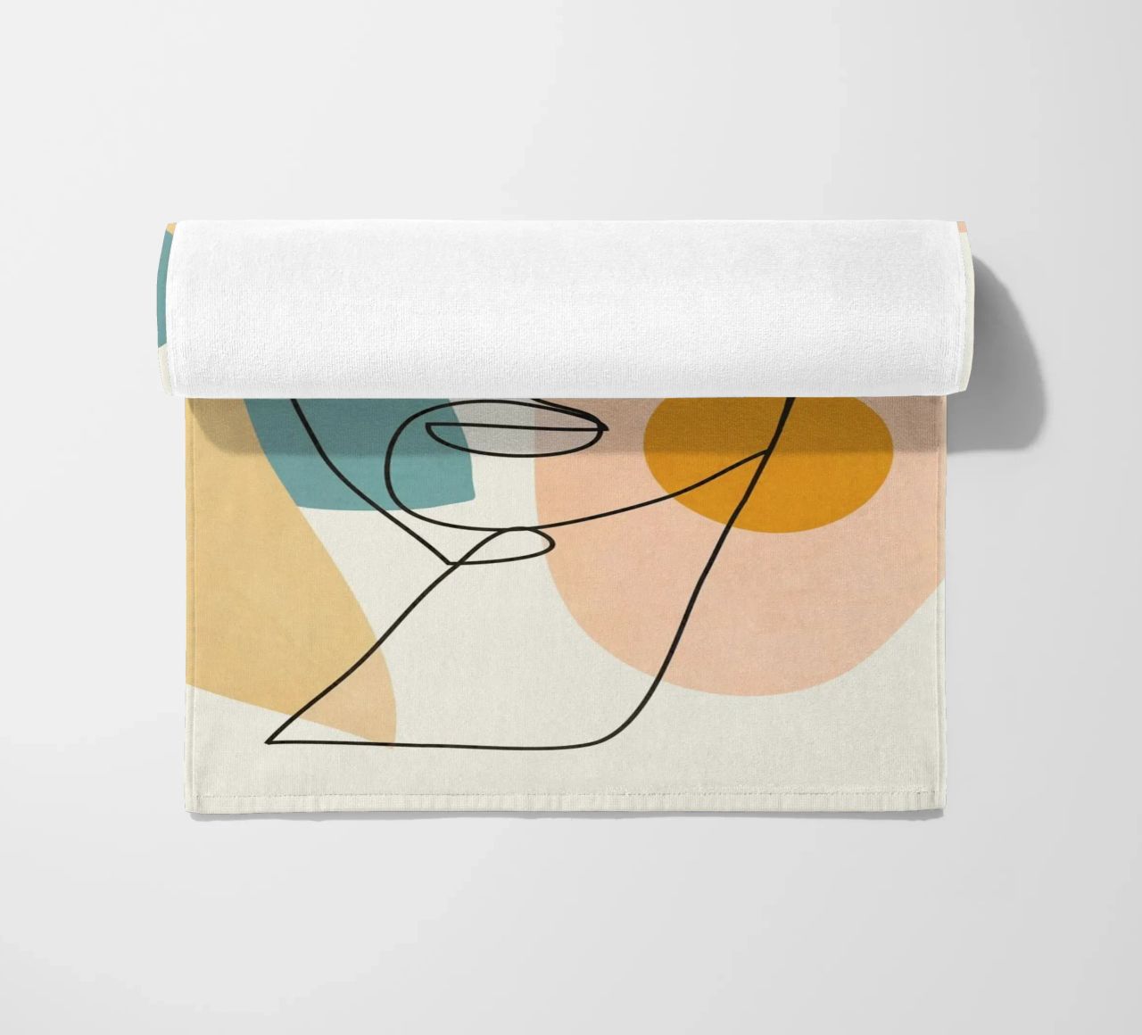 Abstract Faces 1 telo mare da cityart