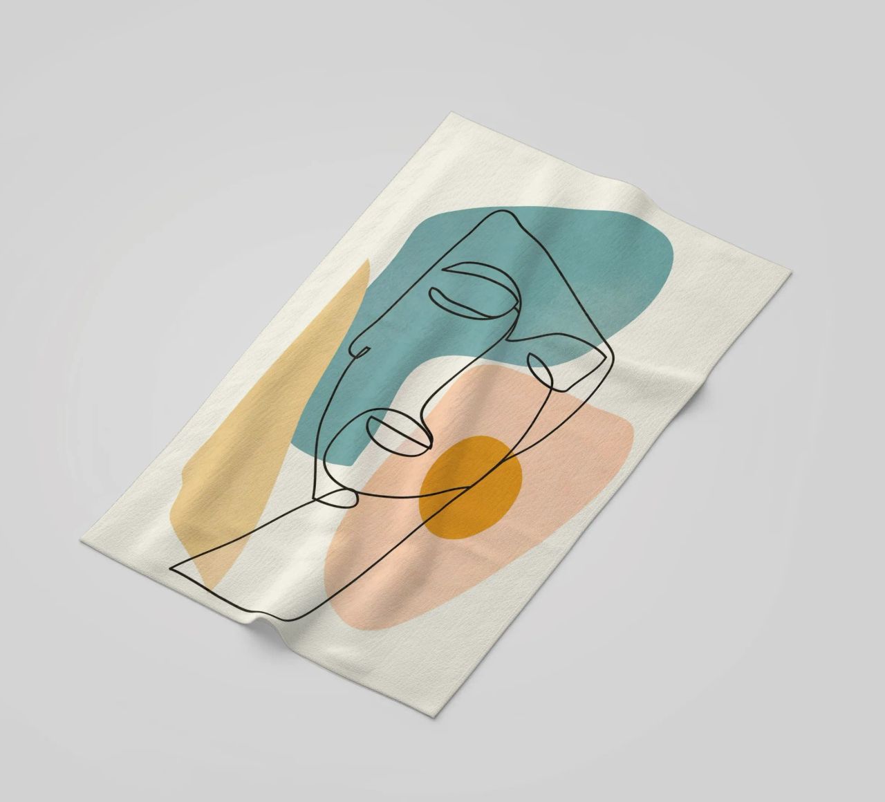 Abstract Faces 1 telo mare da cityart