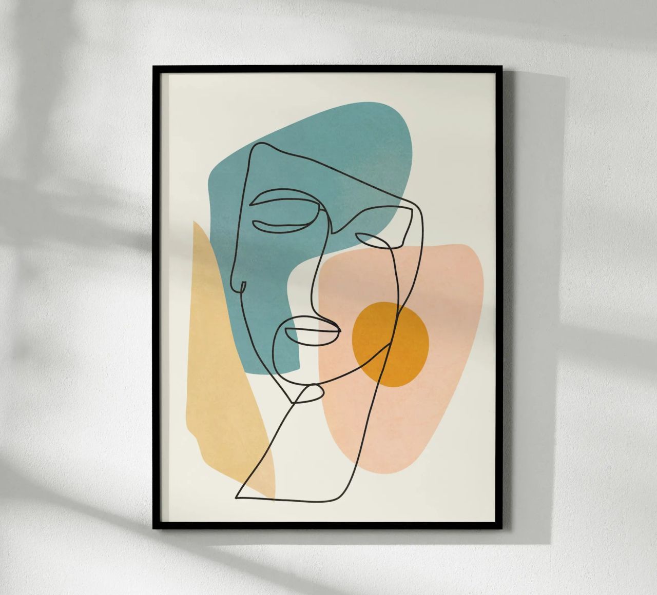 Abstract Faces 1 carta hahnemühle da cityart